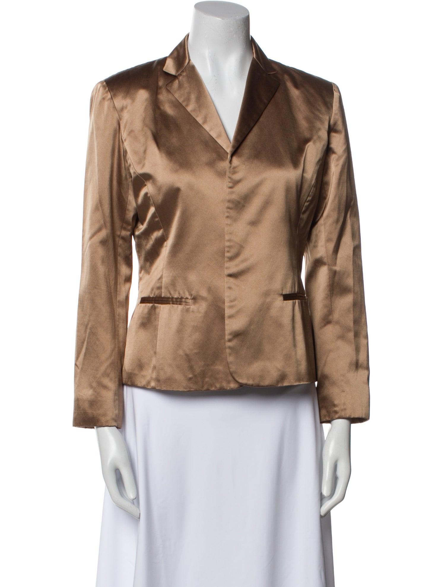 Ralph Lauren Black Label Silk Floral Print Blazer