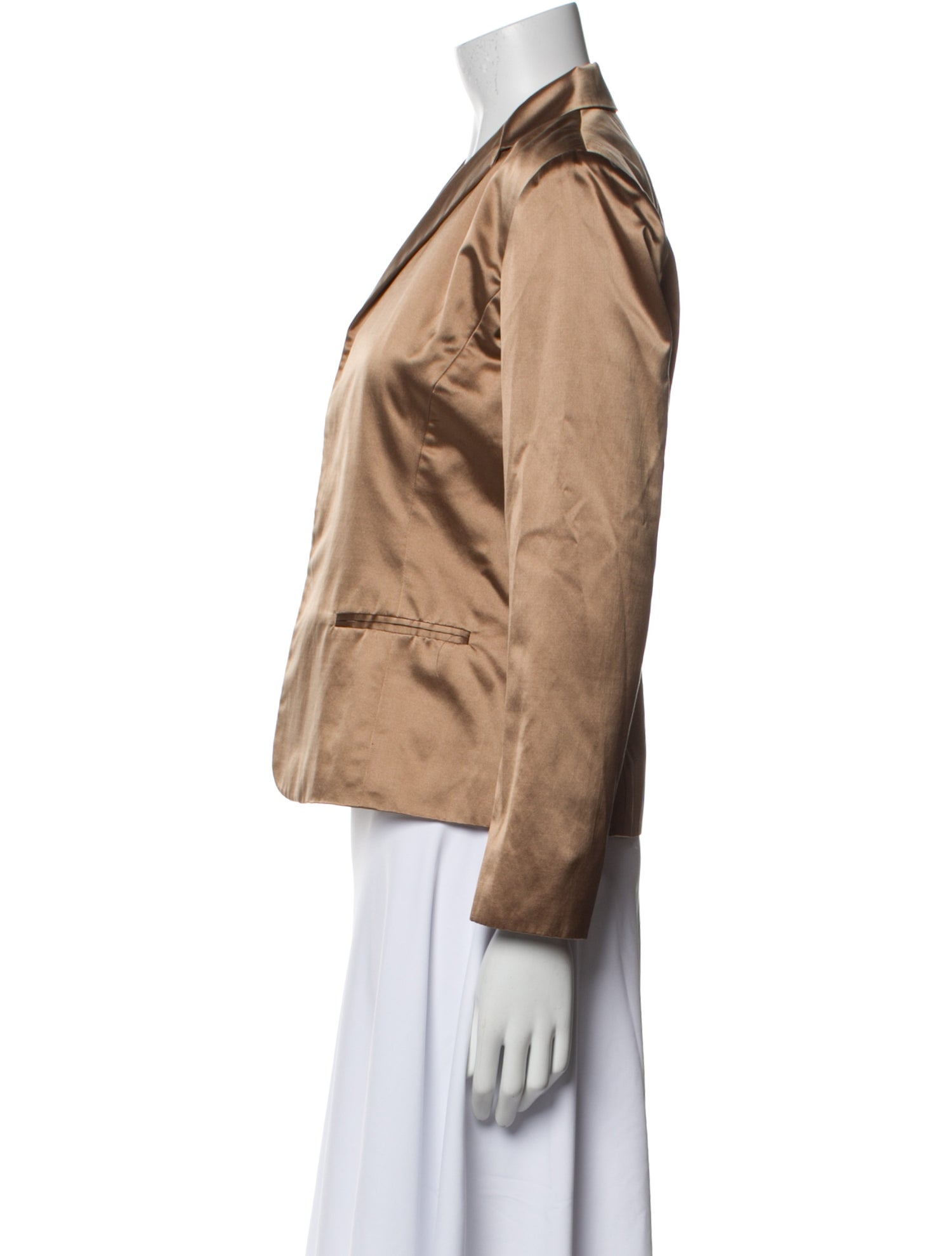 Ralph Lauren Black Label Silk Floral Print Blazer