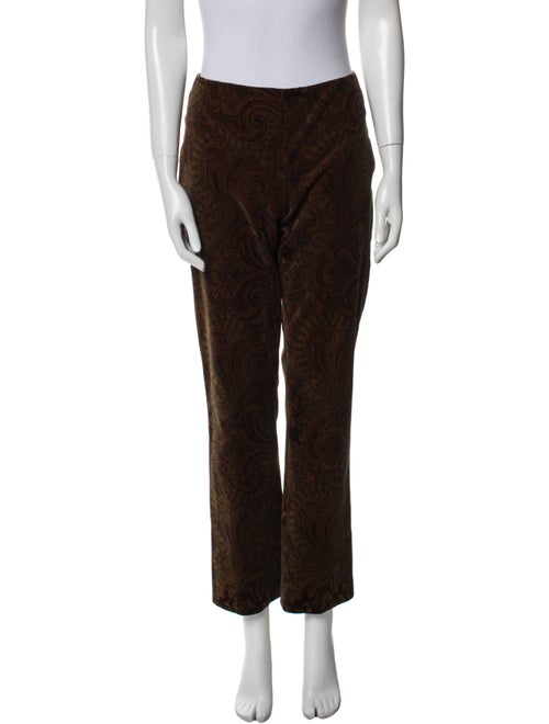 Ralph Lauren Black Label Printed Straight Leg Pants