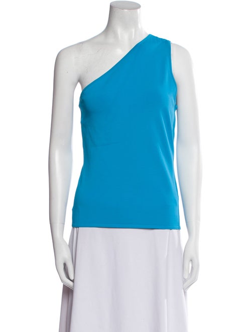 Ralph Lauren Black Label One-Shoulder Sleeveless Top