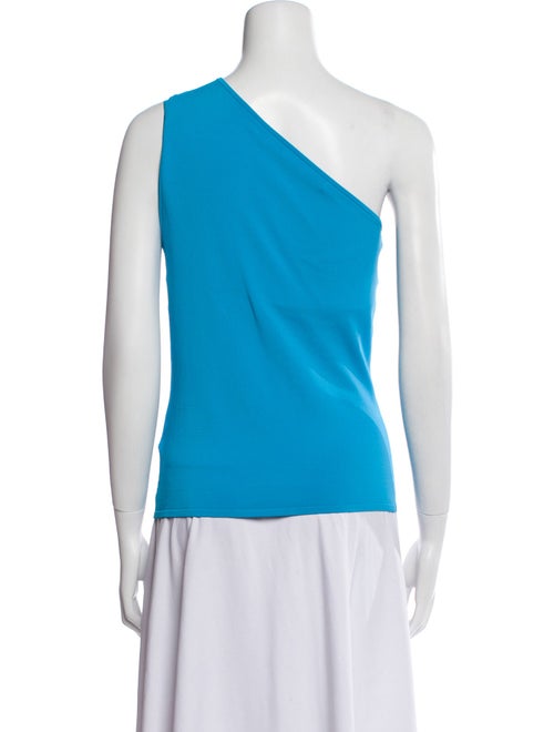 Ralph Lauren Black Label One-Shoulder Sleeveless Top