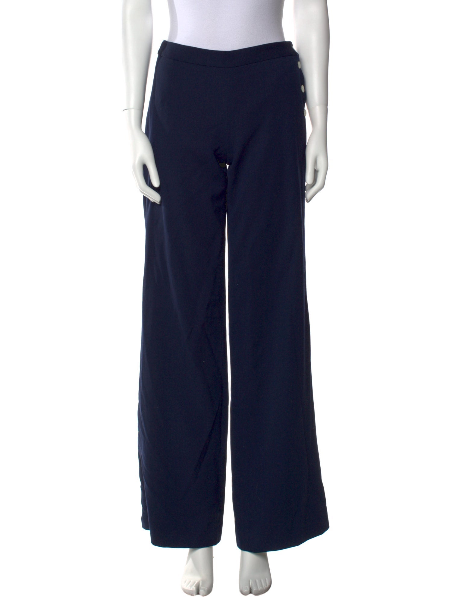 Ralph Lauren Black Label Wool Wide Leg Pants