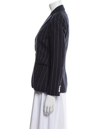Ralph Lauren Black Label Wool Striped Blazer