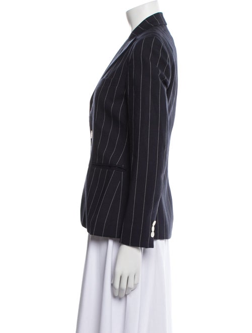 Ralph Lauren Black Label Wool Striped Blazer