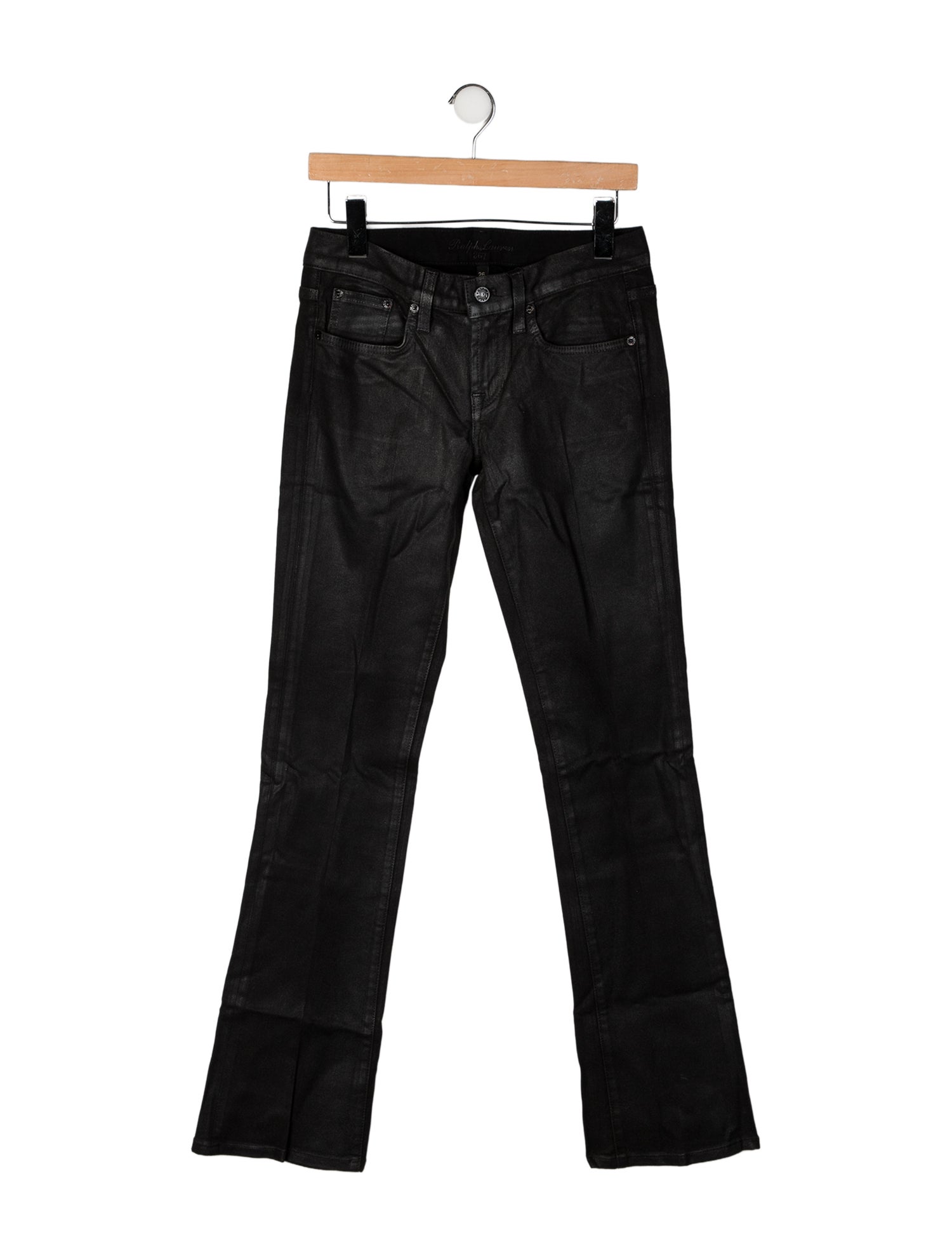 Ralph Lauren Black Label Mid-Rise Straight Leg Jeans w/ Tags