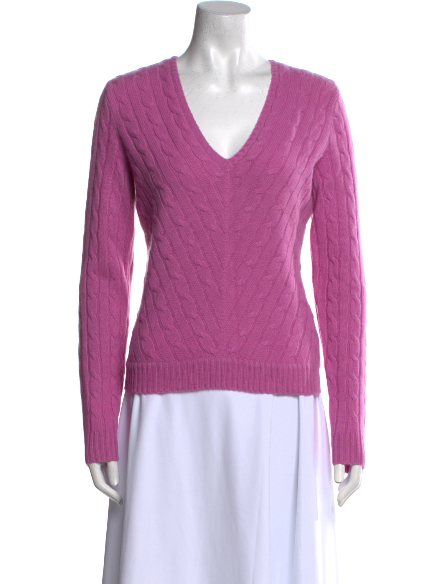 Ralph Lauren Black Label Cashmere V-Neck Sweater w/ Tags