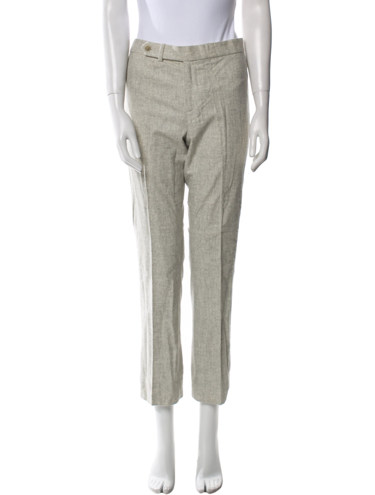 Ralph Lauren Black Label Wool Straight Leg Pants