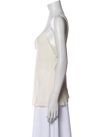 Ralph Lauren Black Label Silk Cowl Neck Top