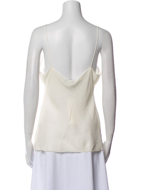 Ralph Lauren Black Label Silk Cowl Neck Top