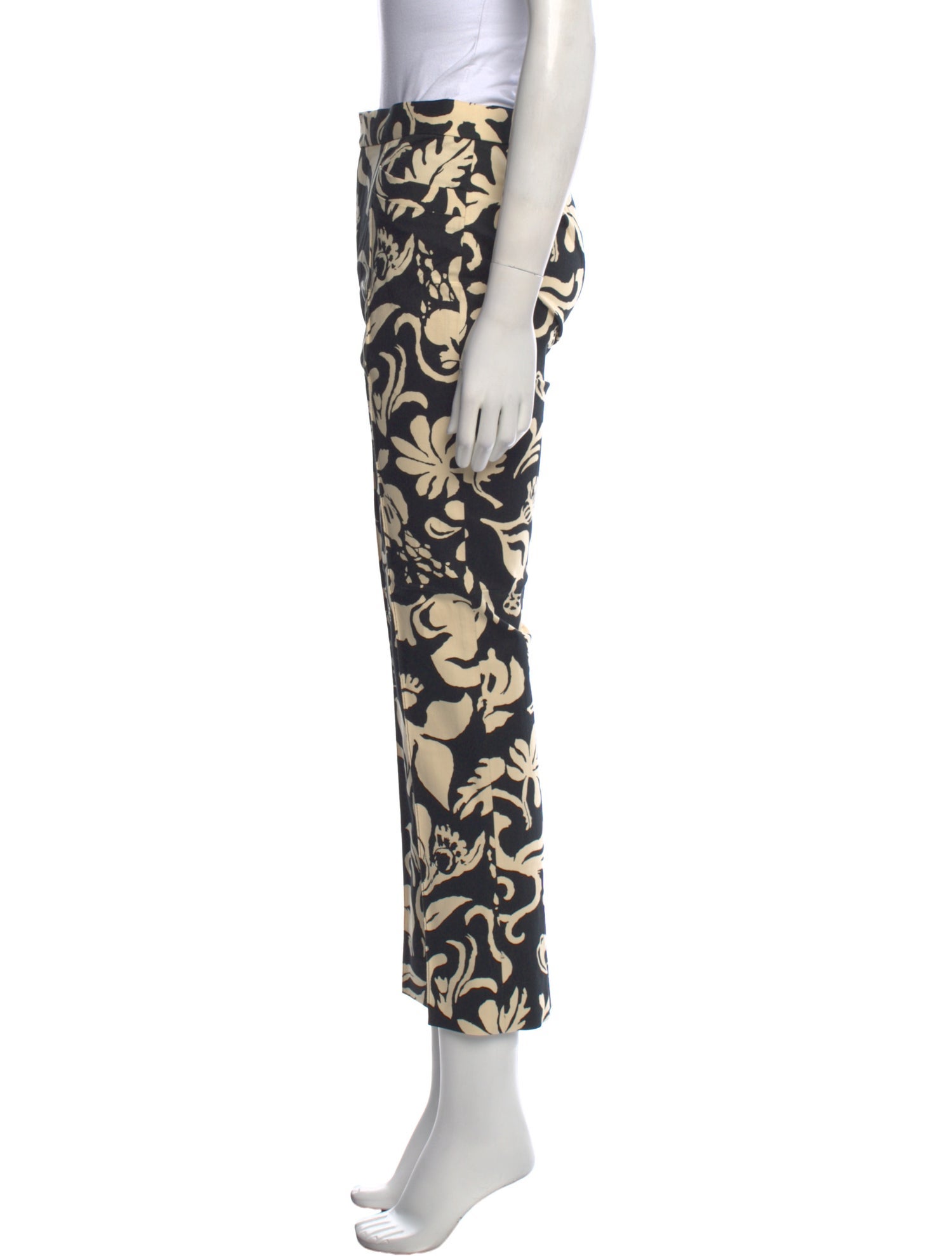 Ralph Lauren Black Label Printed Straight Leg Pants
