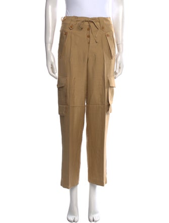 Ralph Lauren Black Label Silk Wide Leg Pants