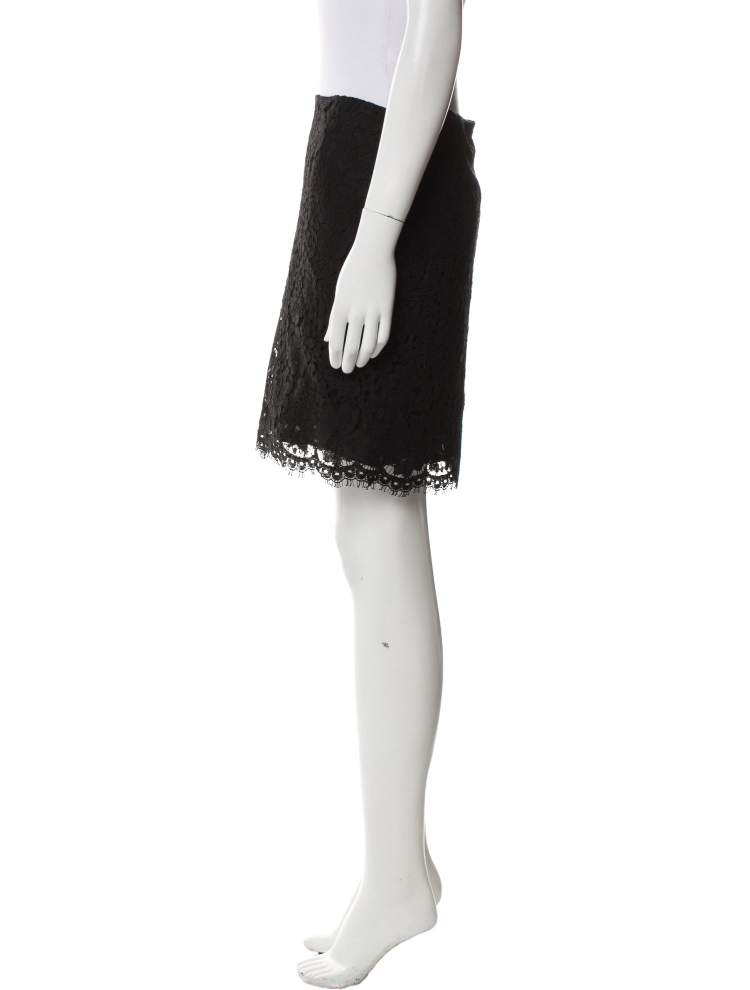 Ralph Lauren Black Label Lace Pattern Mini Skirt w/ Tags