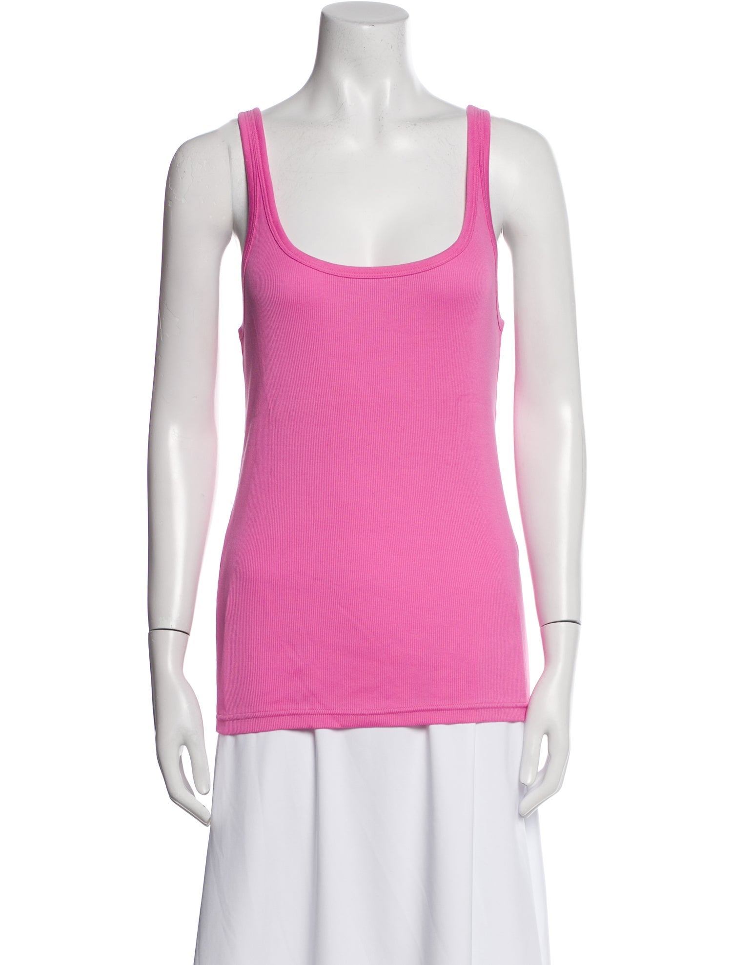 Ralph Lauren Black Label Scoop Neck Sleeveless Top