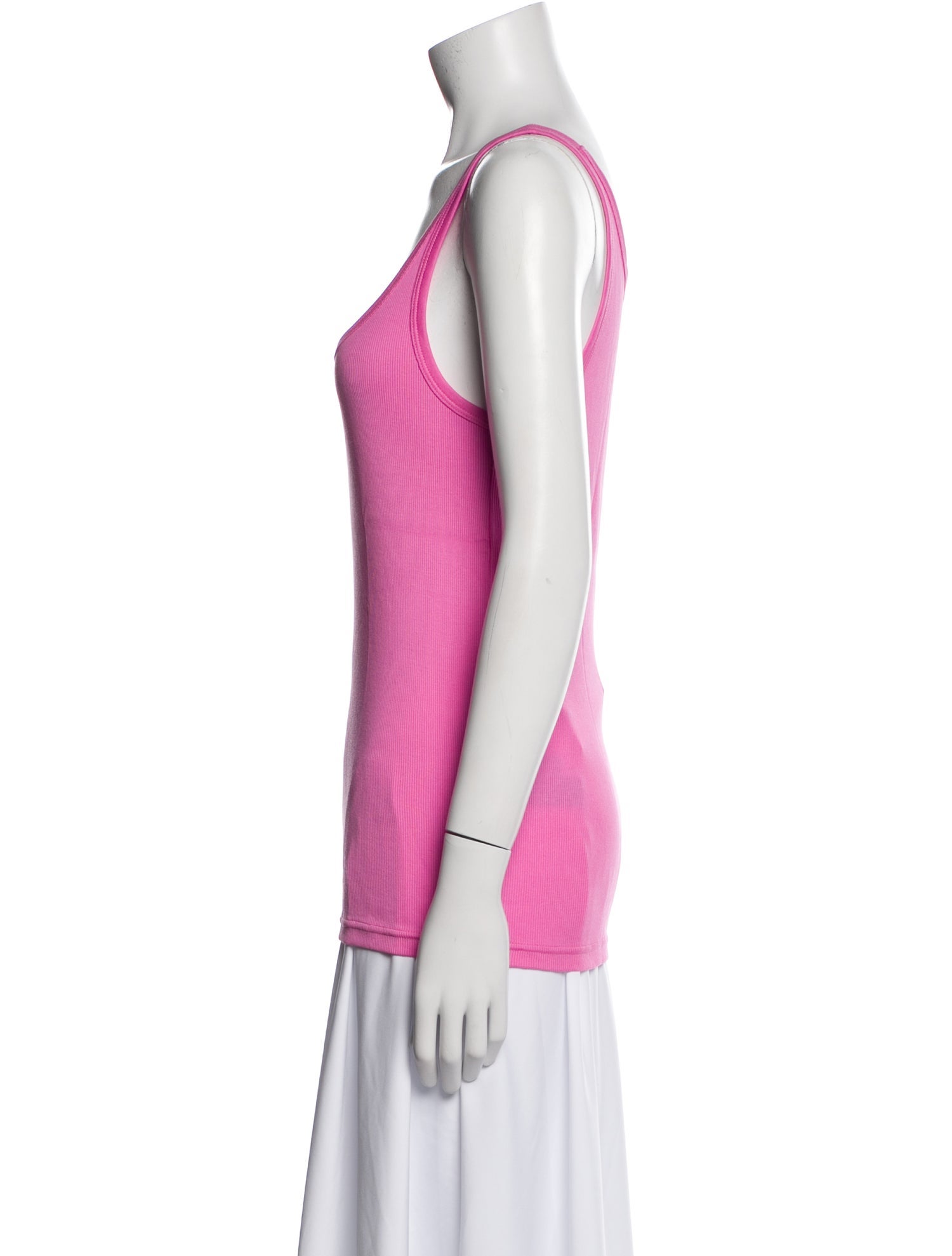 Ralph Lauren Black Label Scoop Neck Sleeveless Top