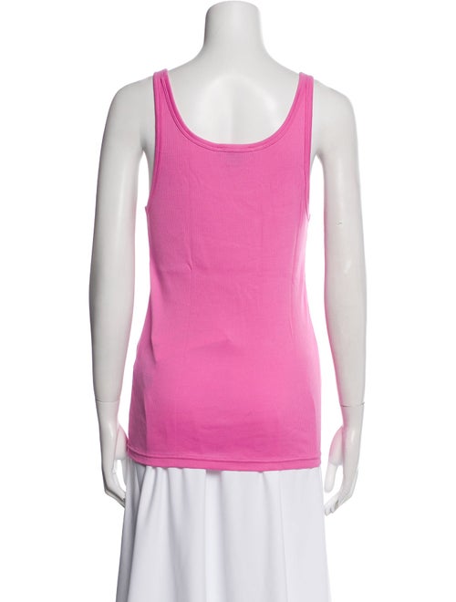 Ralph Lauren Black Label Scoop Neck Sleeveless Top