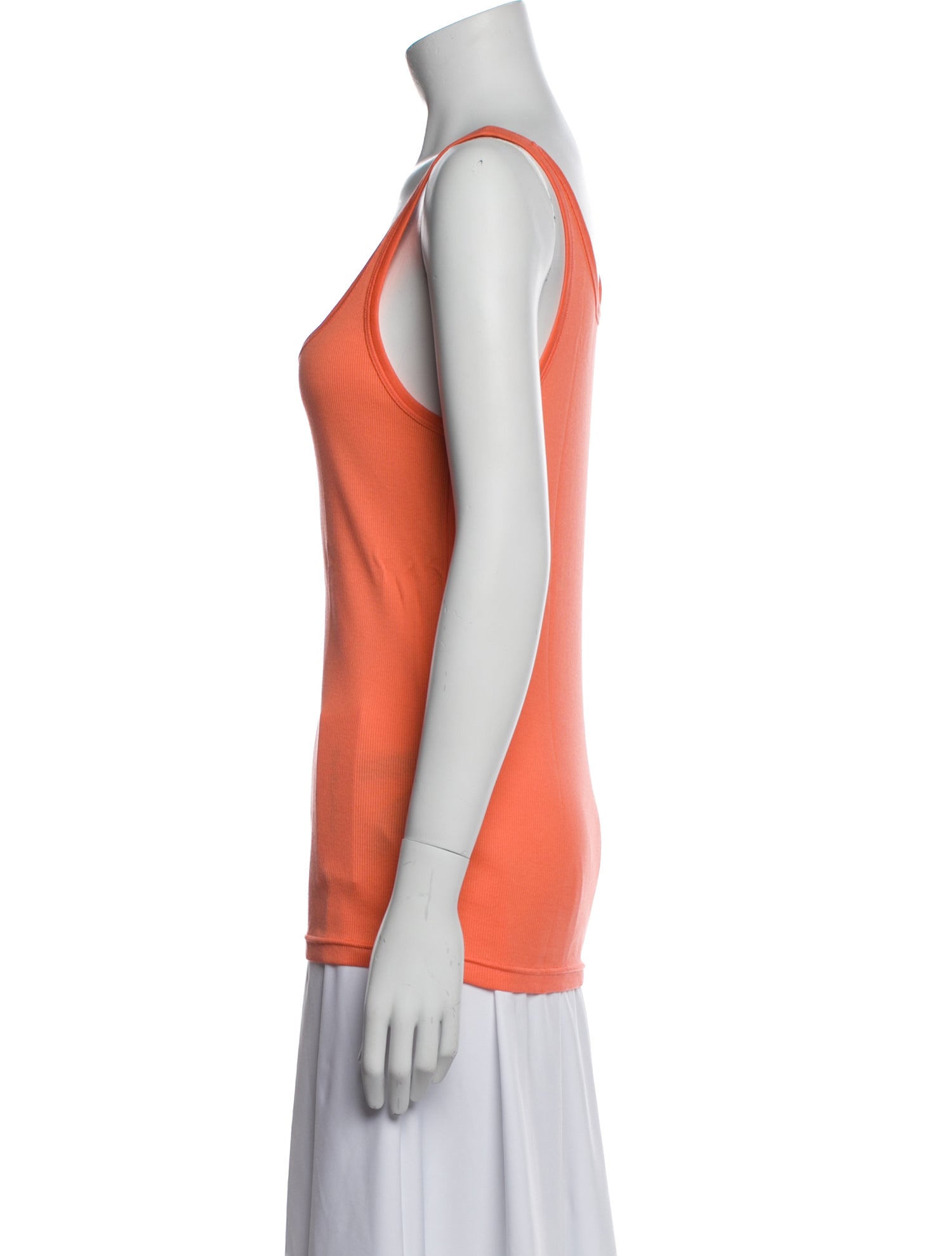 Ralph Lauren Black Label Scoop Neck Sleeveless Top