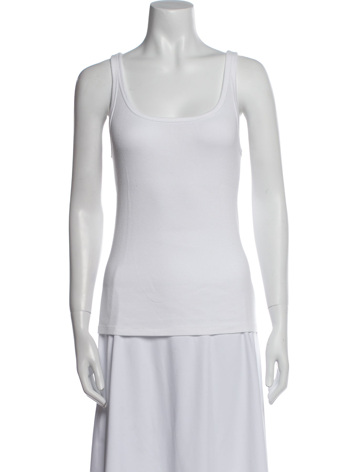 Ralph Lauren Black Label Scoop Neck Sleeveless Top