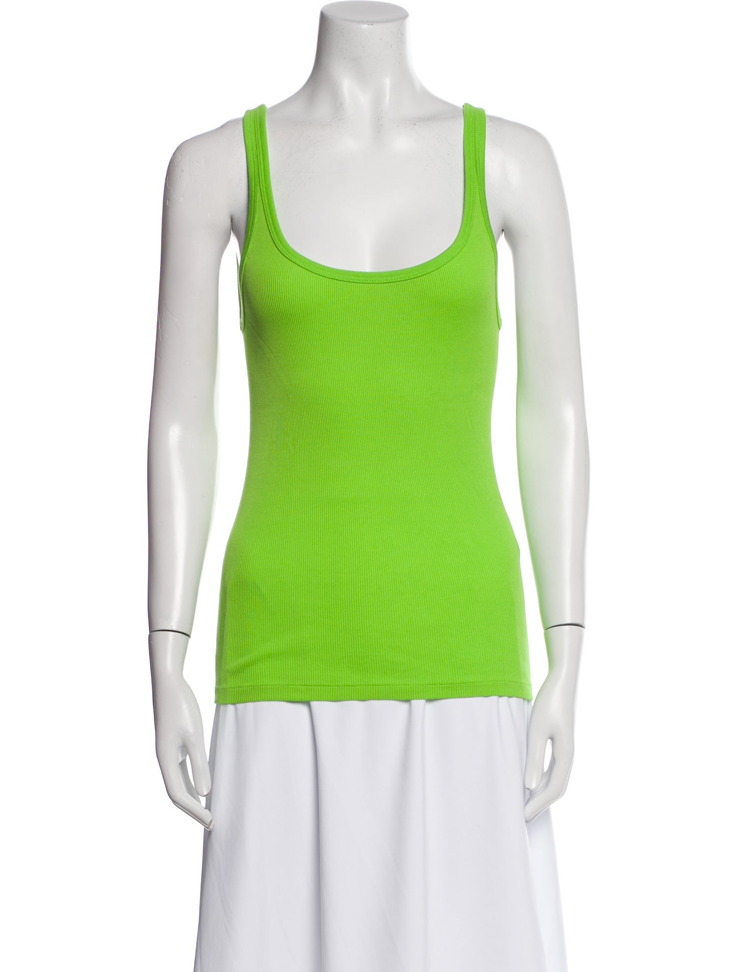 Ralph Lauren Black Label Scoop Neck Sleeveless Top