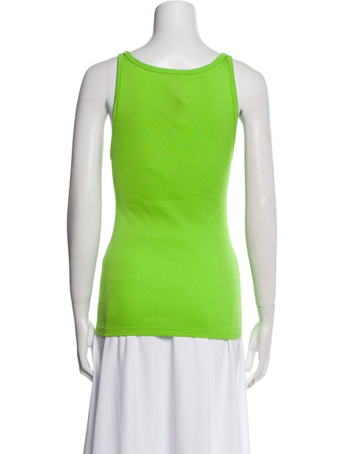 Ralph Lauren Black Label Scoop Neck Sleeveless Top