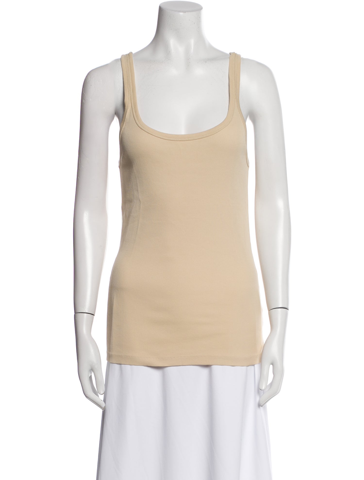Ralph Lauren Black Label Scoop Neck Sleeveless Top