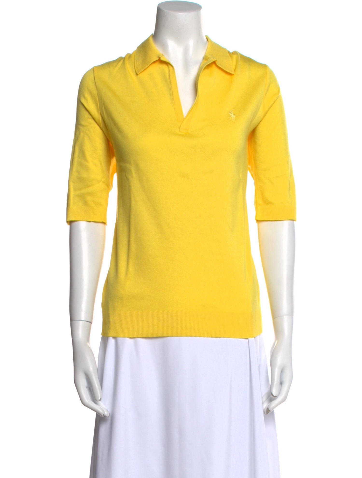 Ralph Lauren Black Label Three-Quarter Sleeve Polo