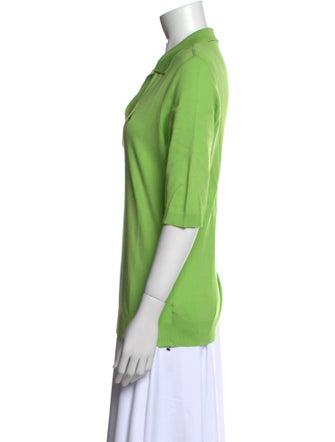 Ralph Lauren Black Label V-Neck Three-Quarter Sleeve Polo