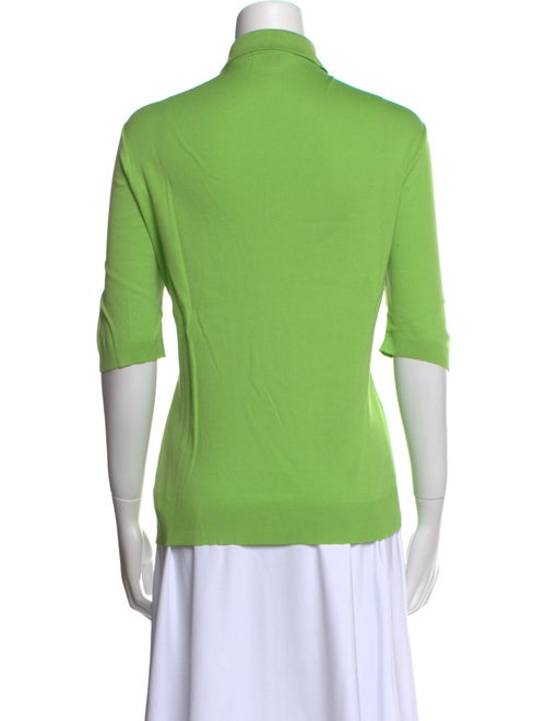 Ralph Lauren Black Label V-Neck Three-Quarter Sleeve Polo