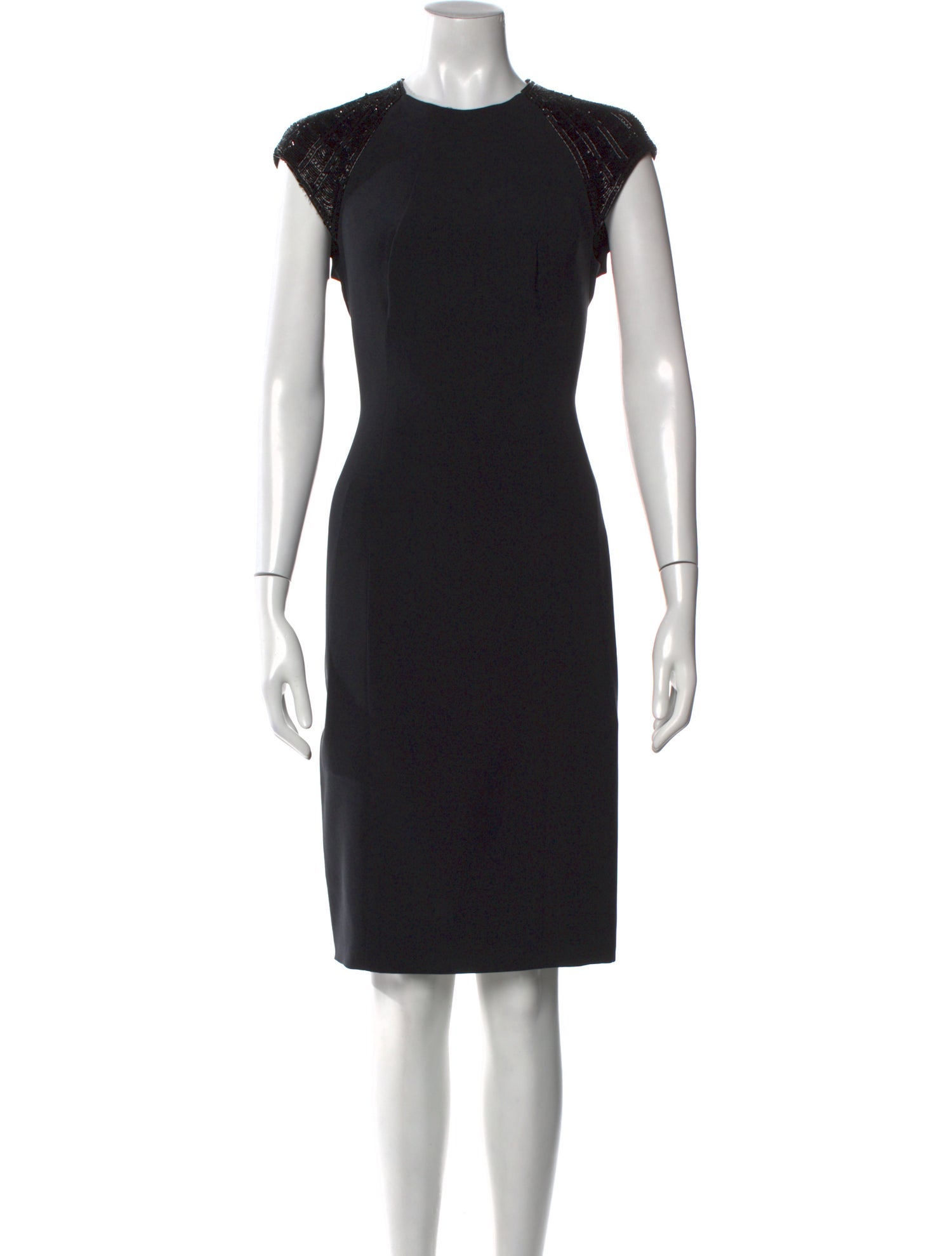 Ralph Lauren Black Label Silk Knee-Length Dress