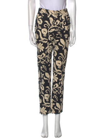 Ralph Lauren Black Label Printed Straight Leg Pants