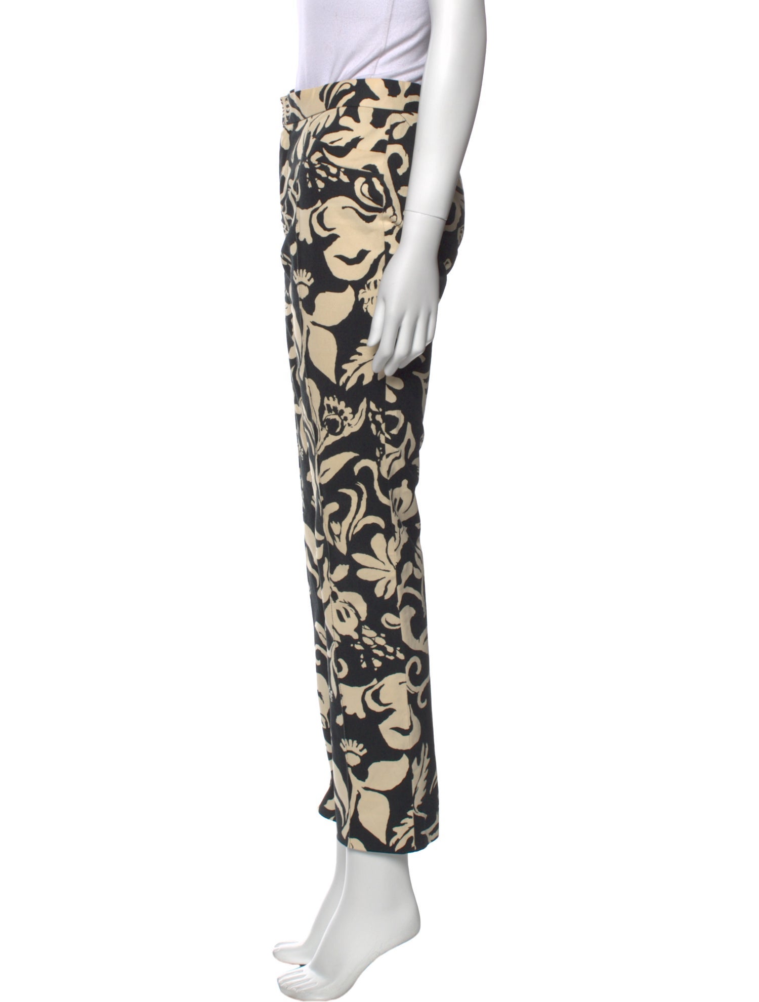 Ralph Lauren Black Label Printed Straight Leg Pants