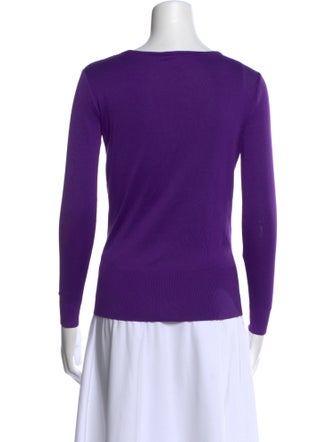 Ralph Lauren Black Label V-Neck Long Sleeve Top