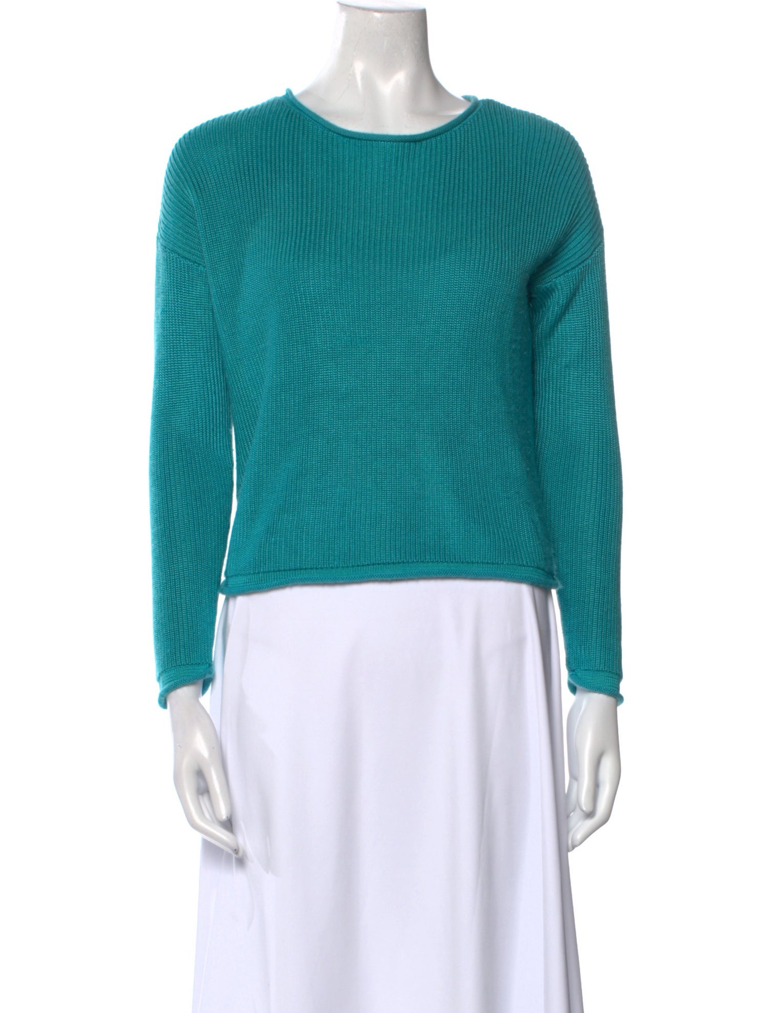 Ralph Lauren Black Label Silk Scoop Neck Sweater