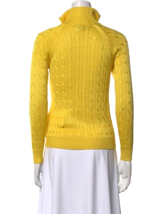 Ralph Lauren Black Label Silk V-Neck Sweater