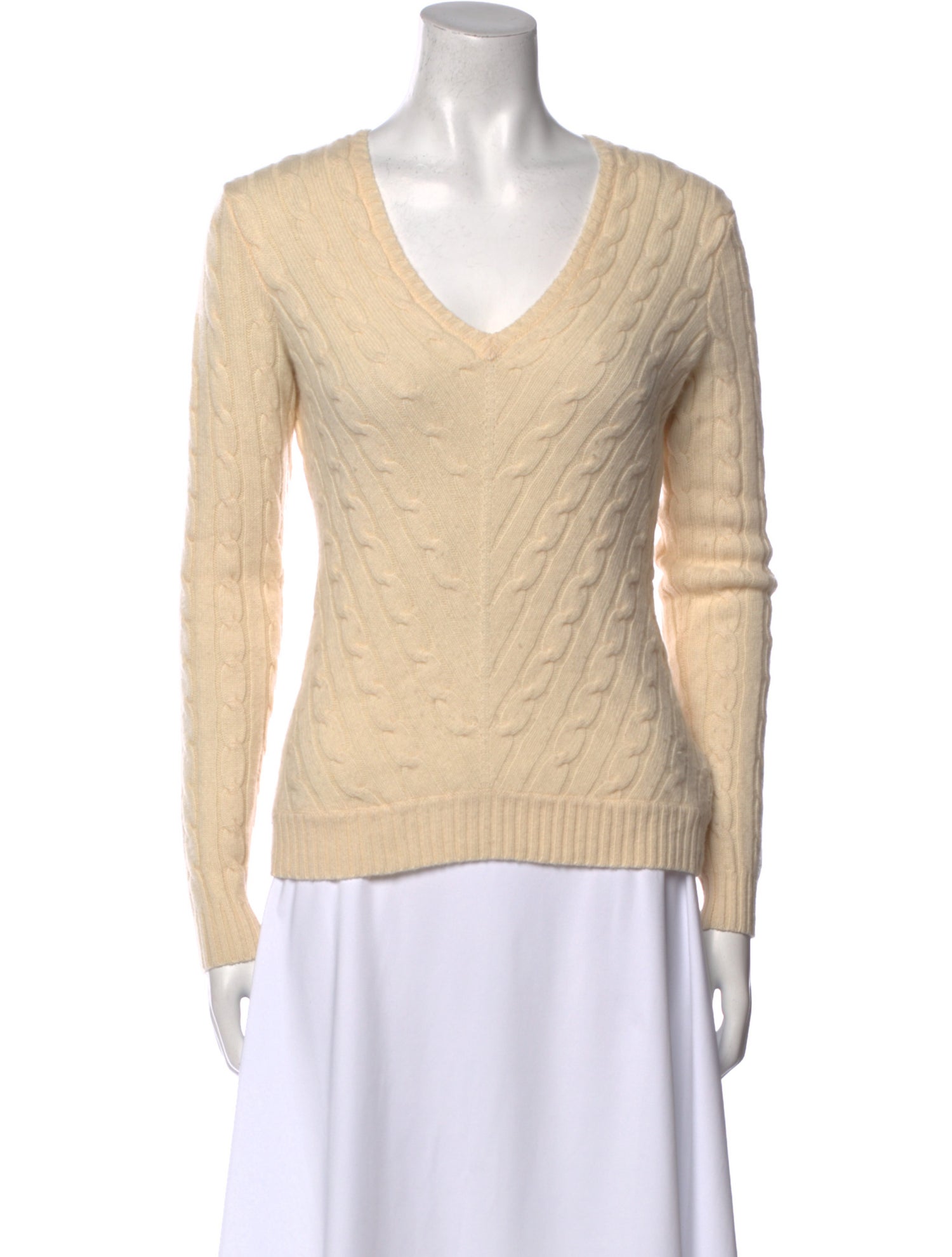 Ralph Lauren Black Label Cashmere V-Neck Sweater