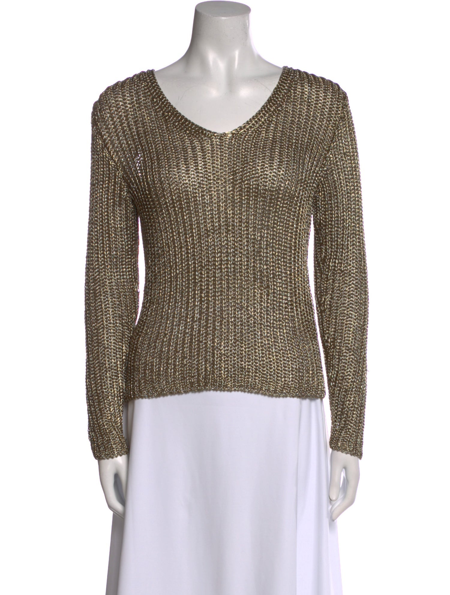 Ralph Lauren Black Label Scoop Neck Sweater