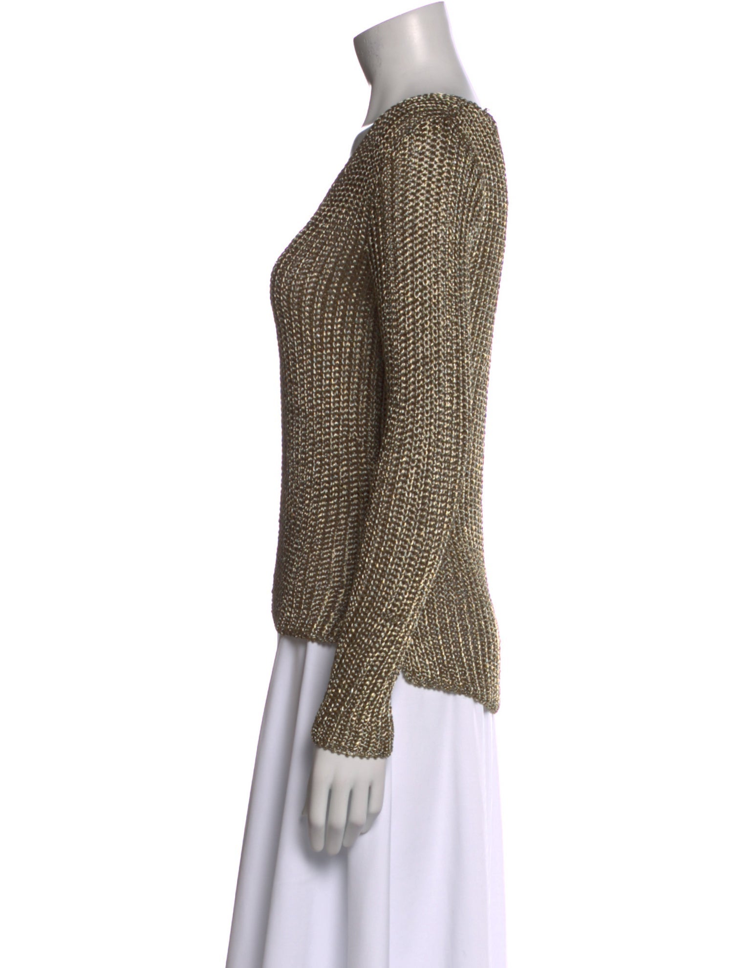 Ralph Lauren Black Label Scoop Neck Sweater