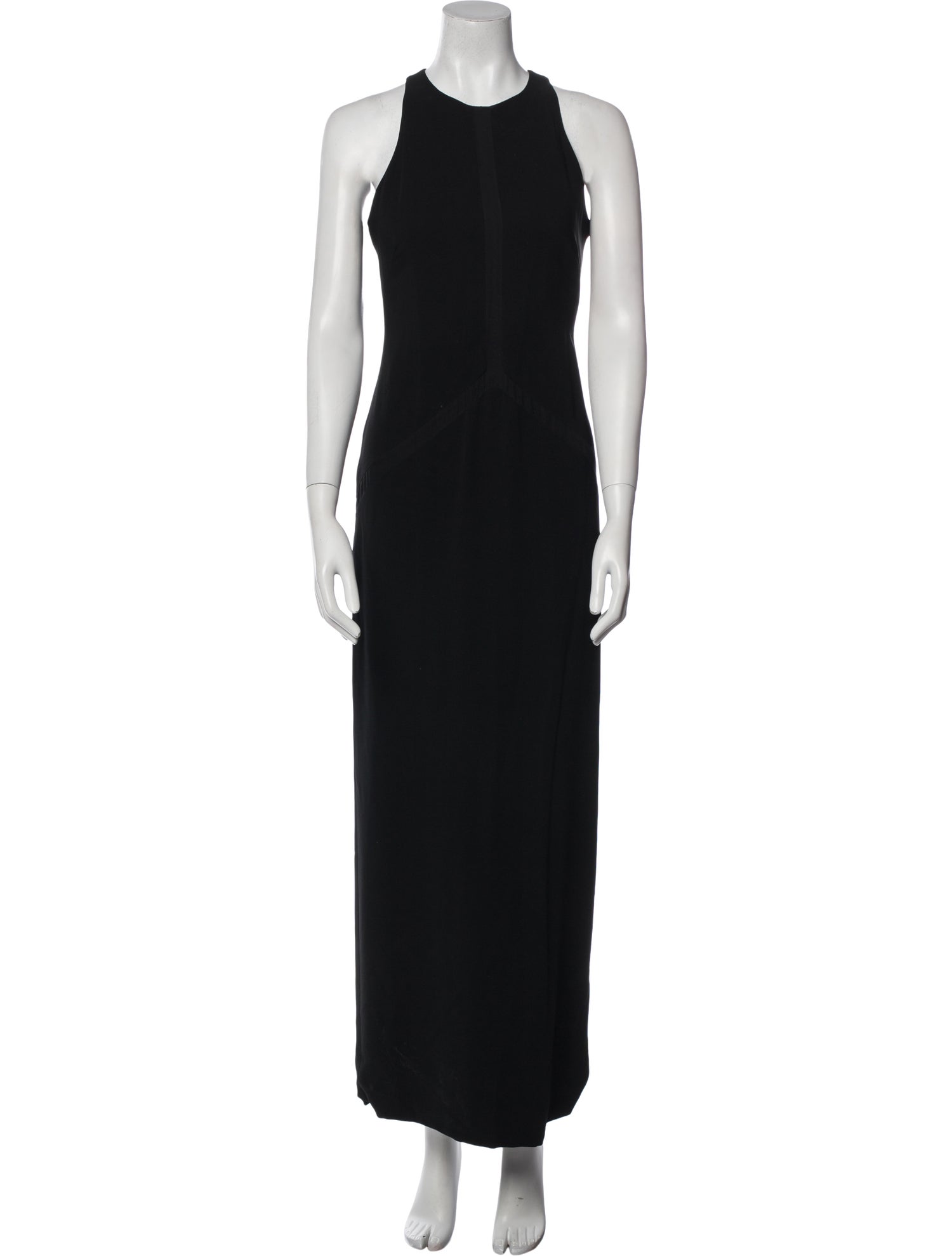 Ralph Lauren Black Label Crew Neck Long Dress