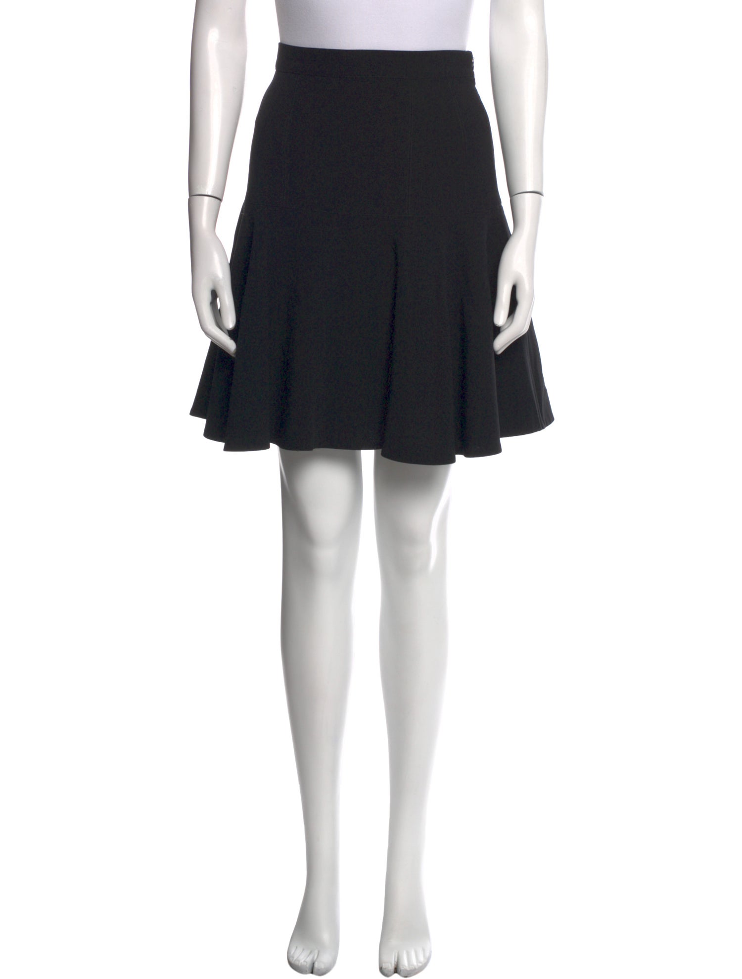 Ralph Lauren Black Label Wool Knee-Length Skirt