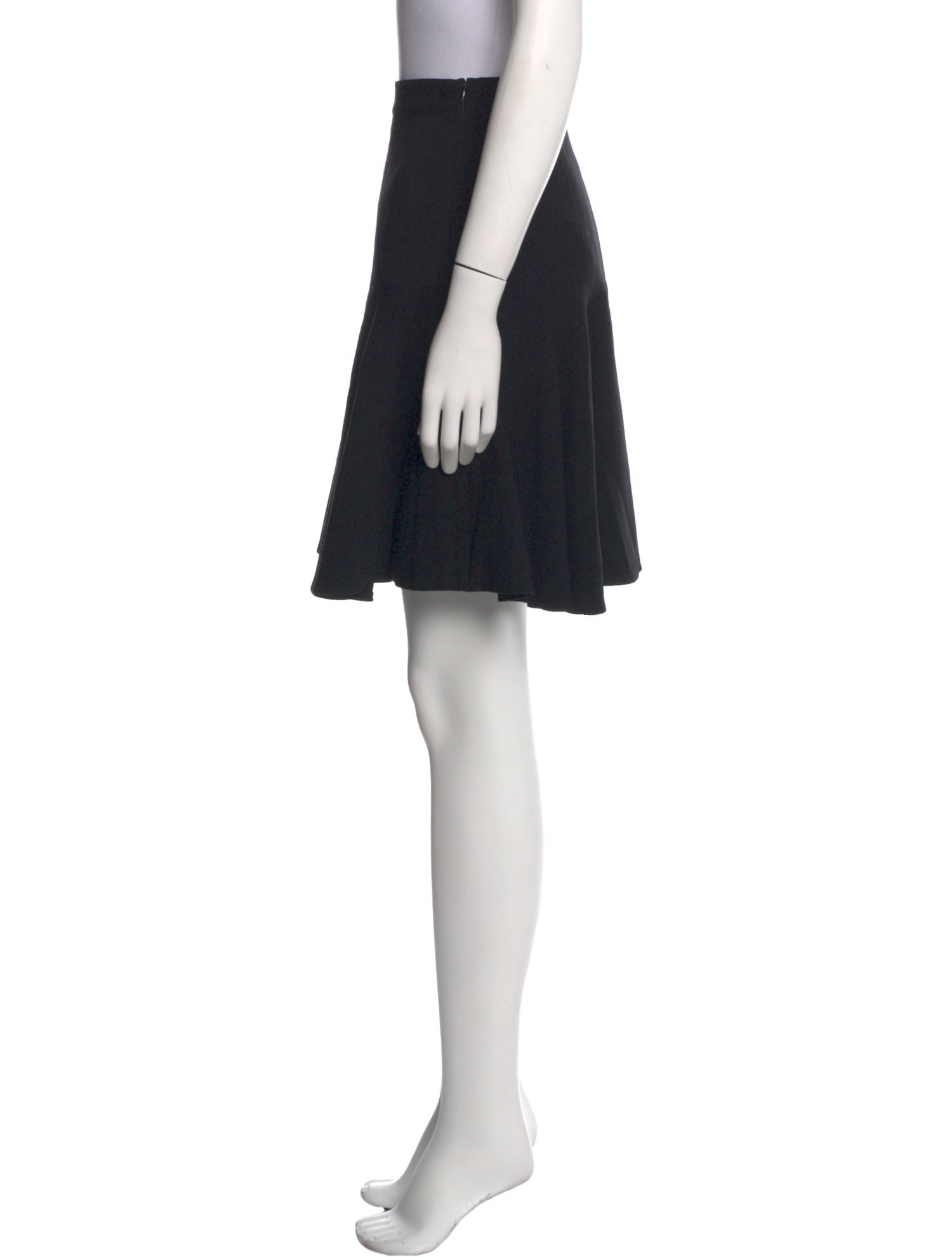 Ralph Lauren Black Label Wool Knee-Length Skirt
