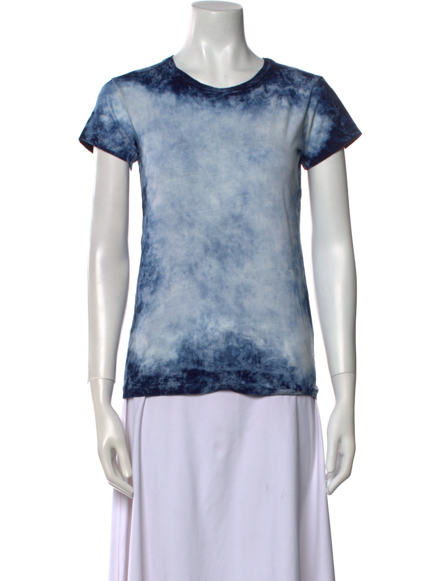 Ralph Lauren Black Label Tie-Dye Print Crew Neck T-Shirt