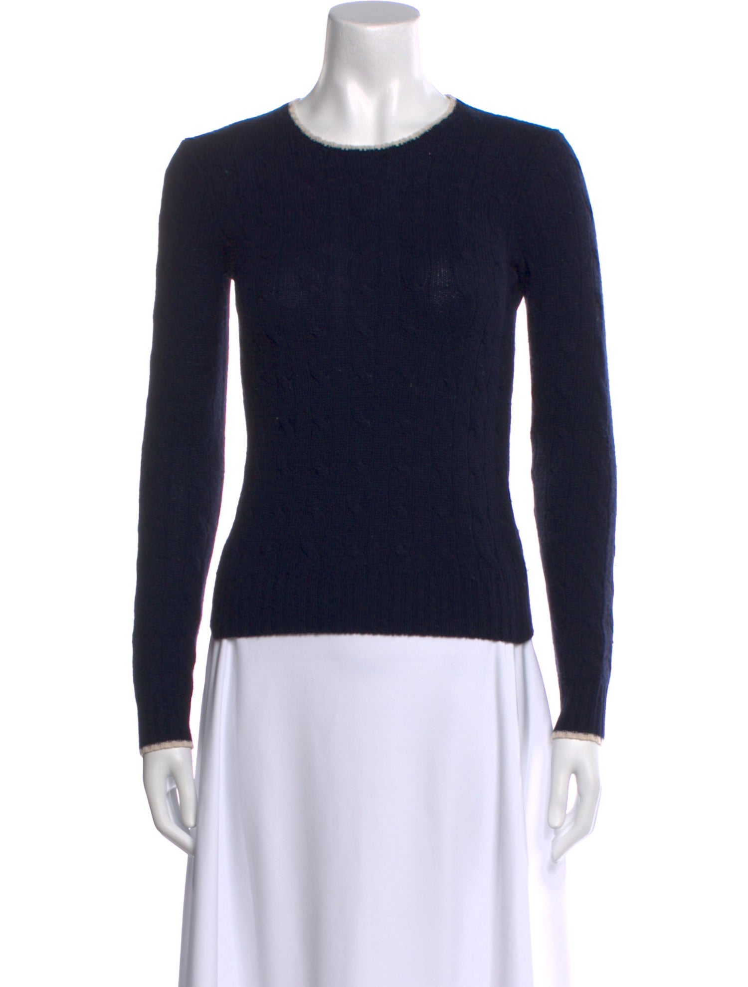 Ralph Lauren Black Label Cashmere Scoop Neck Sweater
