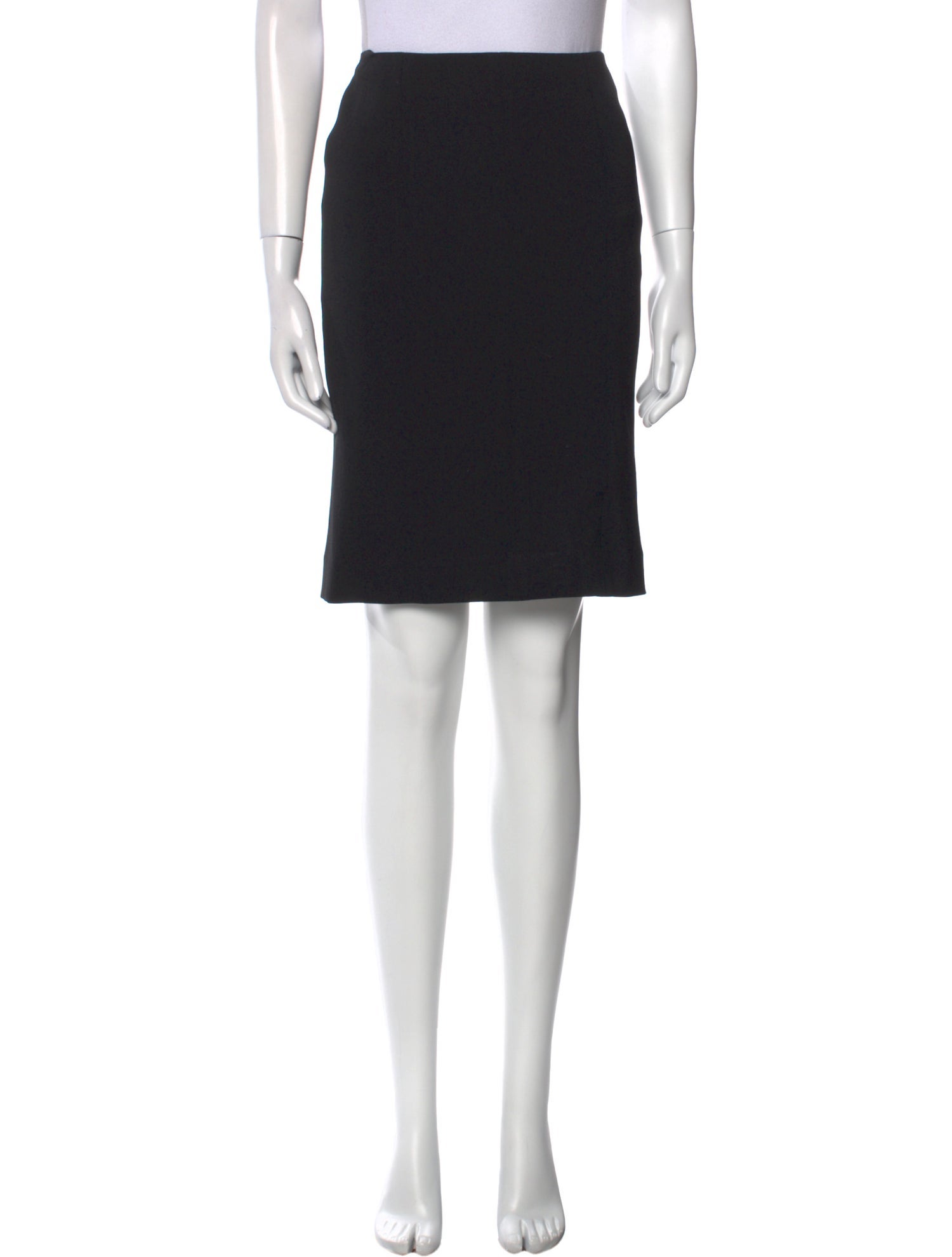 Ralph Lauren Black Label Wool Knee-Length Skirt