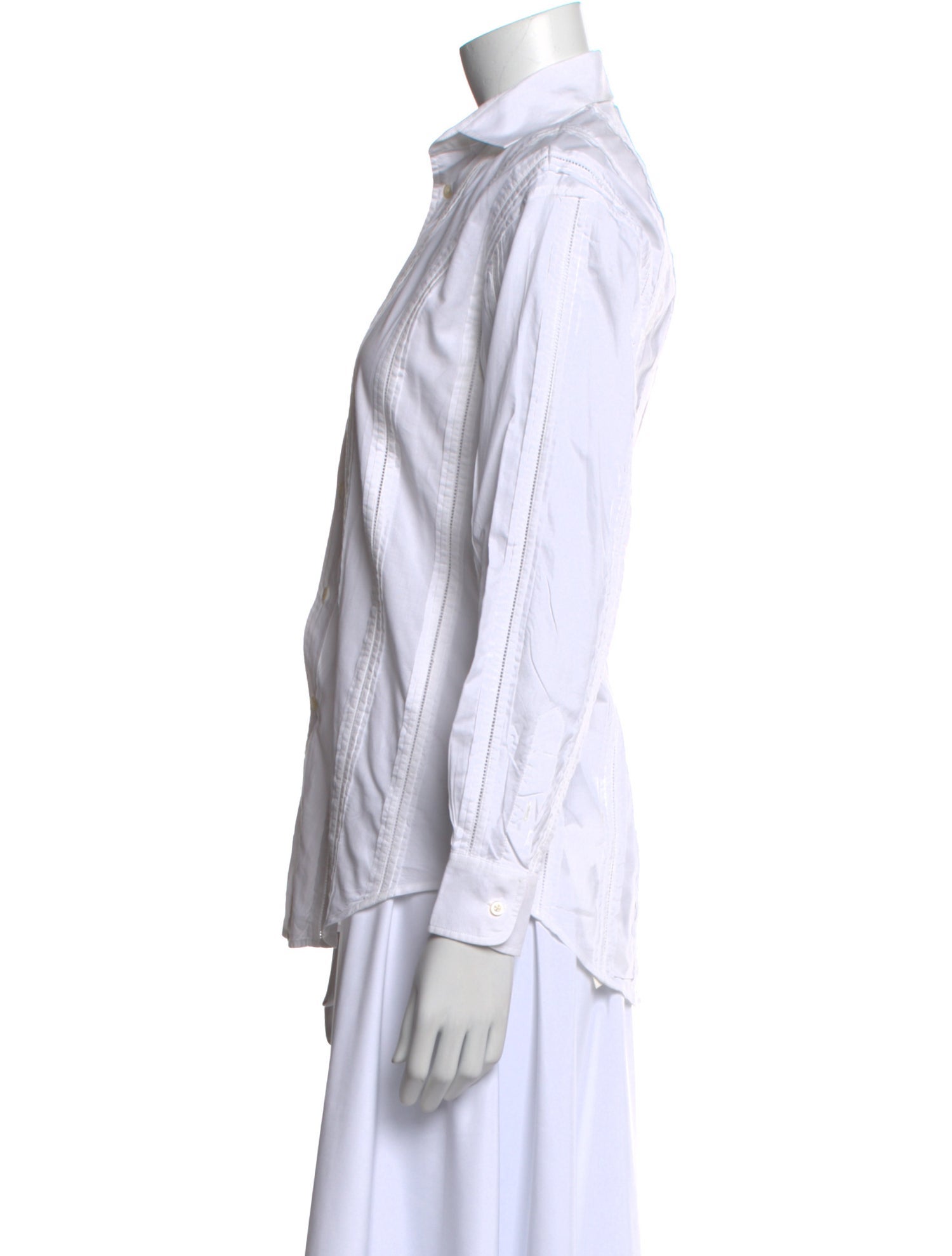 Ralph Lauren Black Label Long Sleeve Button-Up Top