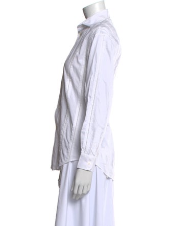 Ralph Lauren Black Label Long Sleeve Button-Up Top