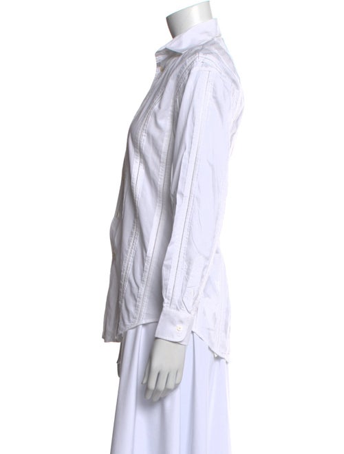 Ralph Lauren Black Label Long Sleeve Button-Up Top