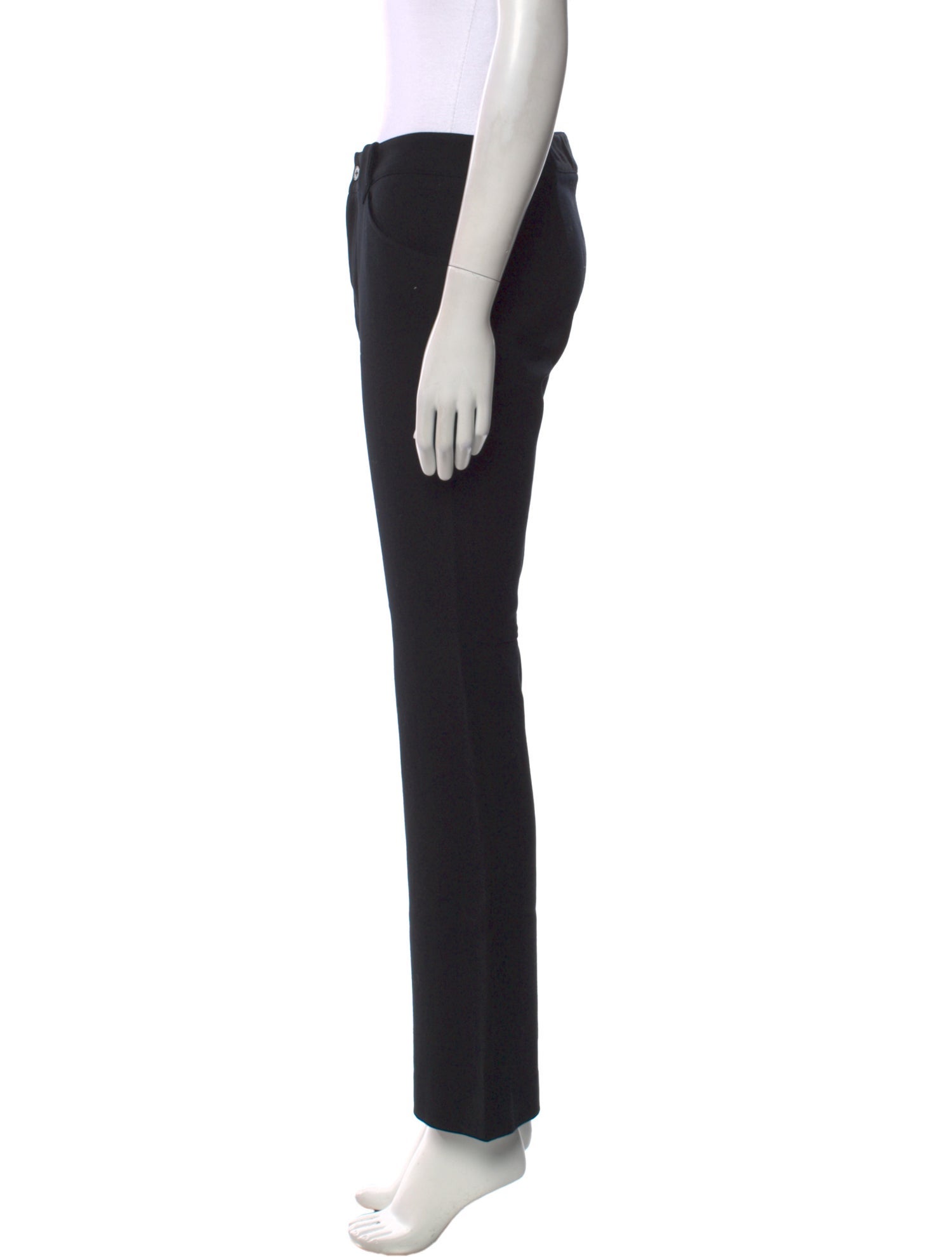 Ralph Lauren Black Label Wool Straight Leg Pants