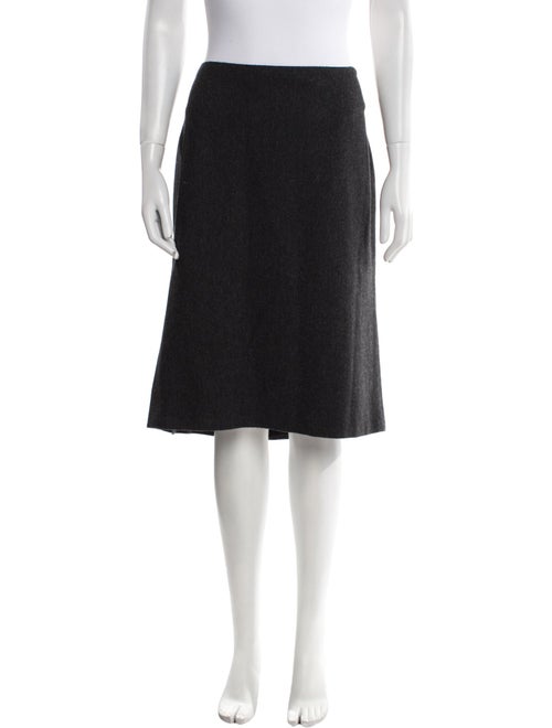 Ralph Lauren Black Label Wool Knee-Length Skirt