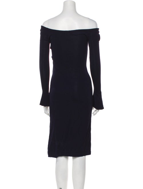 Ralph Lauren Black Label Cashmere Knee-Length Dress
