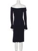 Ralph Lauren Black Label Cashmere Knee-Length Dress