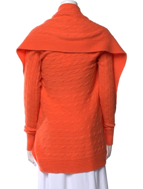 Ralph Lauren Black Label Cashmere Open Front Sweater